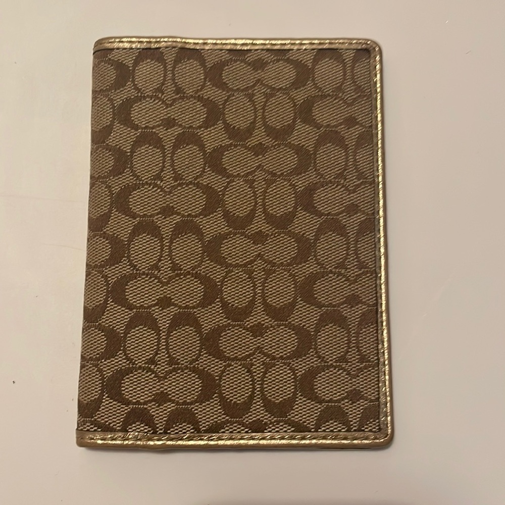 Coach passport case